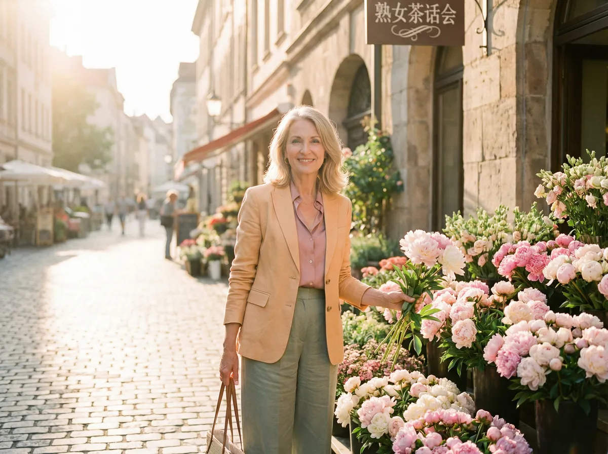 鲜花市场周末好去处话题